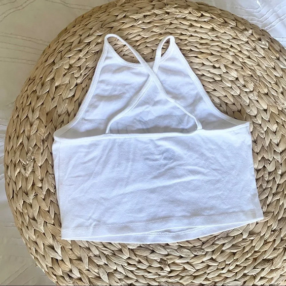 ROXY Girl's Sea La Vie Print Cross Back Crop Tank - Picture 5 of 7